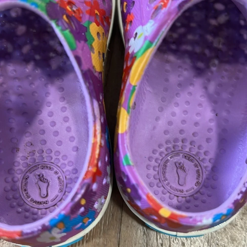 Native Shoes have worn